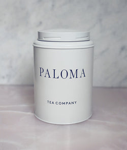 Paloma Large Tea tin - Papyrus snow