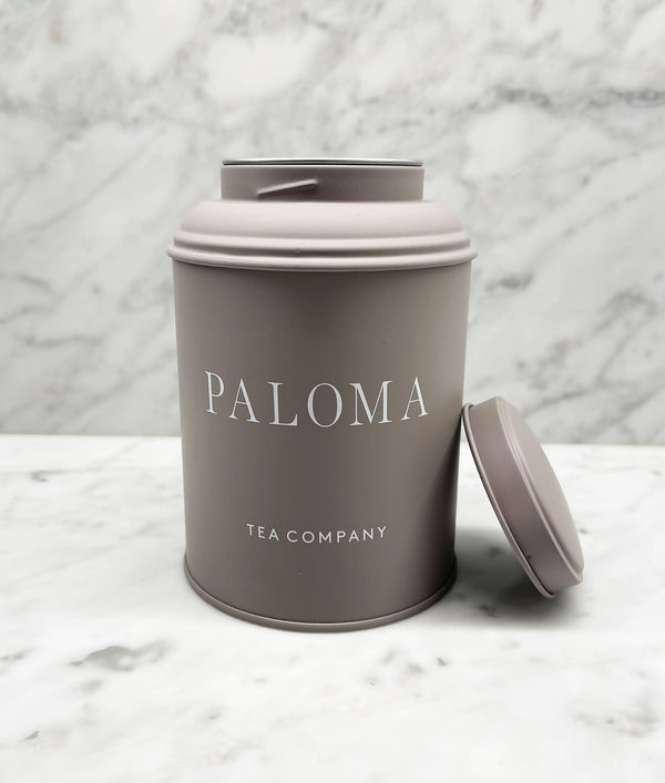 Paloma Tea Tin - Platinum Grey